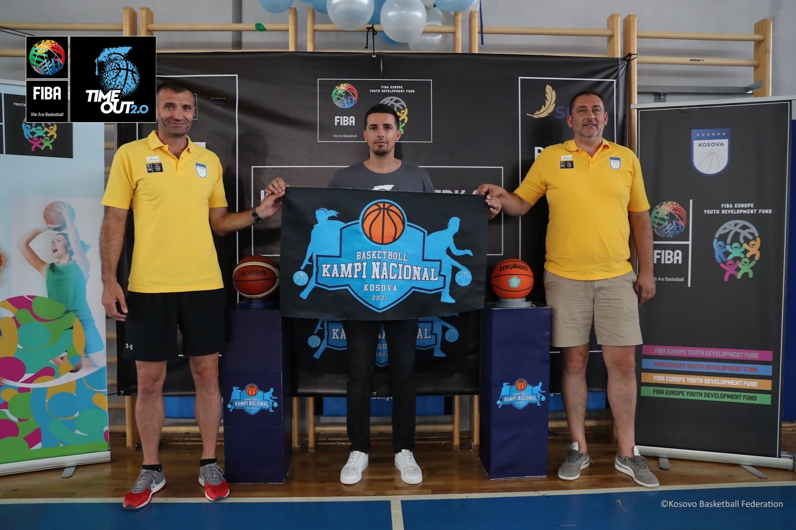 Programi FIBA Time Out 2.0 i ndihmon Rugovës të kryesojë me sukses organizimin e Kampit Nacional të FBK-së